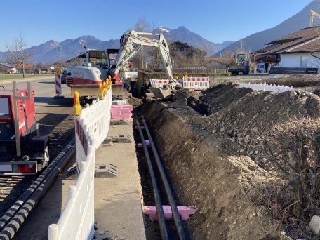 Baustelle Rottau KU, © Markt Grassau