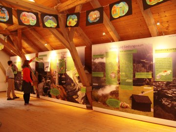 Ausstellungstafeln der Sonderausstellung 2016, © Museum Salz und Moor / Stefan Kattari