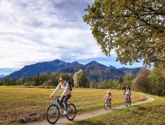 Familienradtour in Grassau, © Bettina Stommel