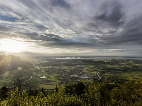 Blick auf Grassau &amp; Rottau, © Tourist-Information Grassau