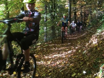 Mountainbiken &amp; Freude, © GM Grassau / W. Poebing