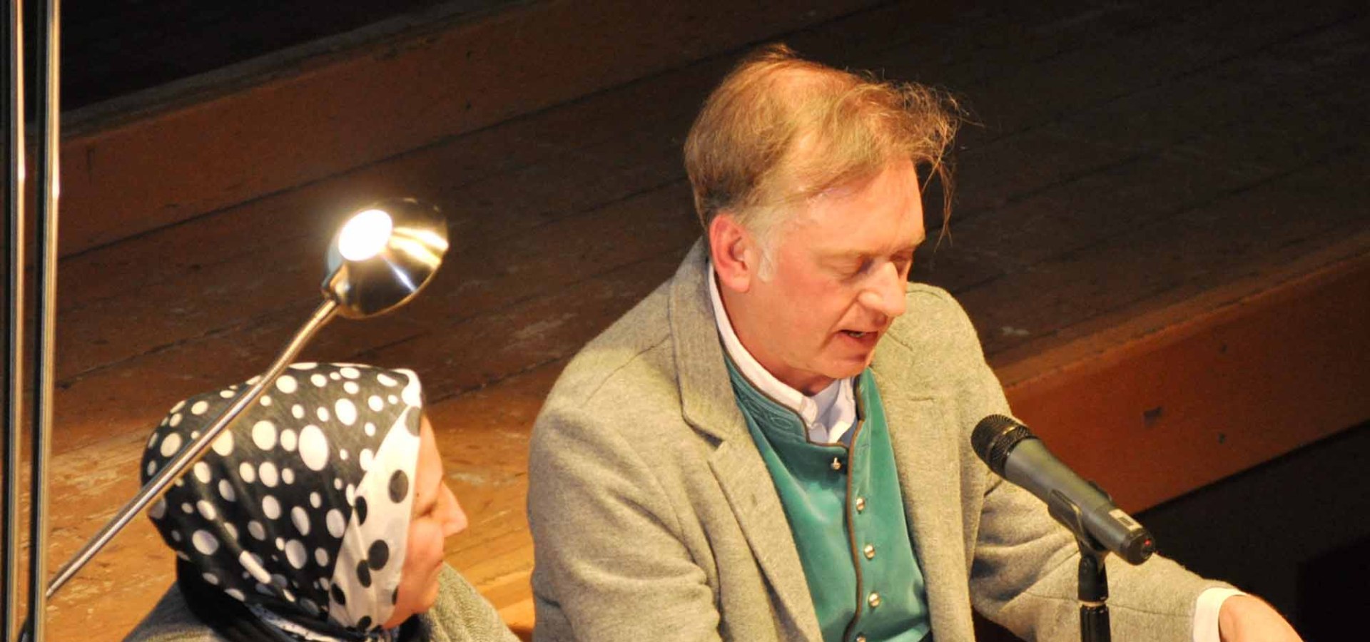 Benefizlesung mit Christian Springer, © Tamara Eder