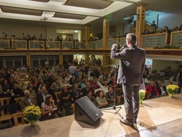 Poetry Slam - Alpenwoche 2016, © Wolfgang Gassner