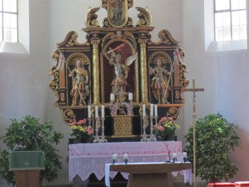 Hochaltar in der Kirche von Rottau, © Kamm Erich