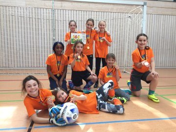 Gold beim Fußballturnier 1, © Schule Grassau