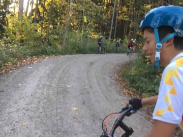 Philipp beim Mountainbiken, © GM Grassau / W. Poebing