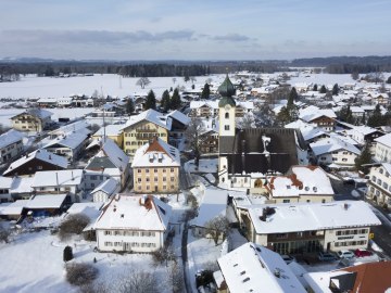 Winterliches Grassau, © Tourist-Information Grassau | Vordermeier