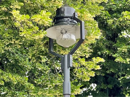 Defekte Straßenlampen, © Markt Grassau
