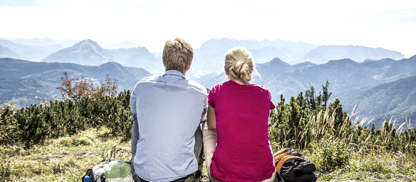 Relaxing on top of Grassau, © Chiemgau Tourismus