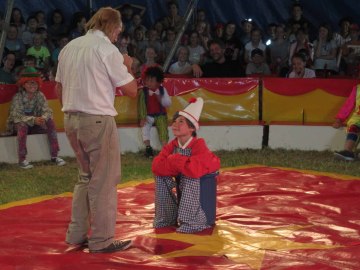 Zirkusprojekt - Clown, © GM Grassau / J. Stiegler