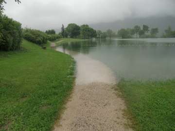 Hochwasser 2013 Reifinger Weiher, © Markt Grassau