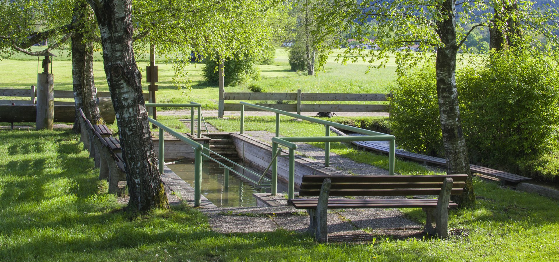 Kneippbecken Rottau, © Andreas Hofmann