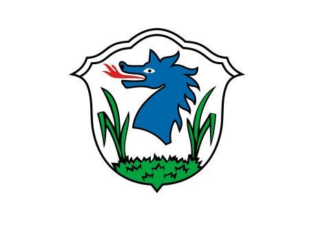 Das Gemeindewappen, © Dieses Bild stellt das Wappen einer deutschen Körperschaft des öffentlichen Rechts dar. Nach § 5 Abs. 1 UrhG (Deutschland) sind amtliche Werke wie Wappen gemeinfrei. Markt Grassau