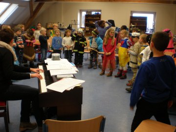 Chor im Fasching, © GM Grassau / E. Lewerentz