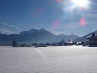 Blick auf Rottau im Chiemgau, © Christiane Lindlacher