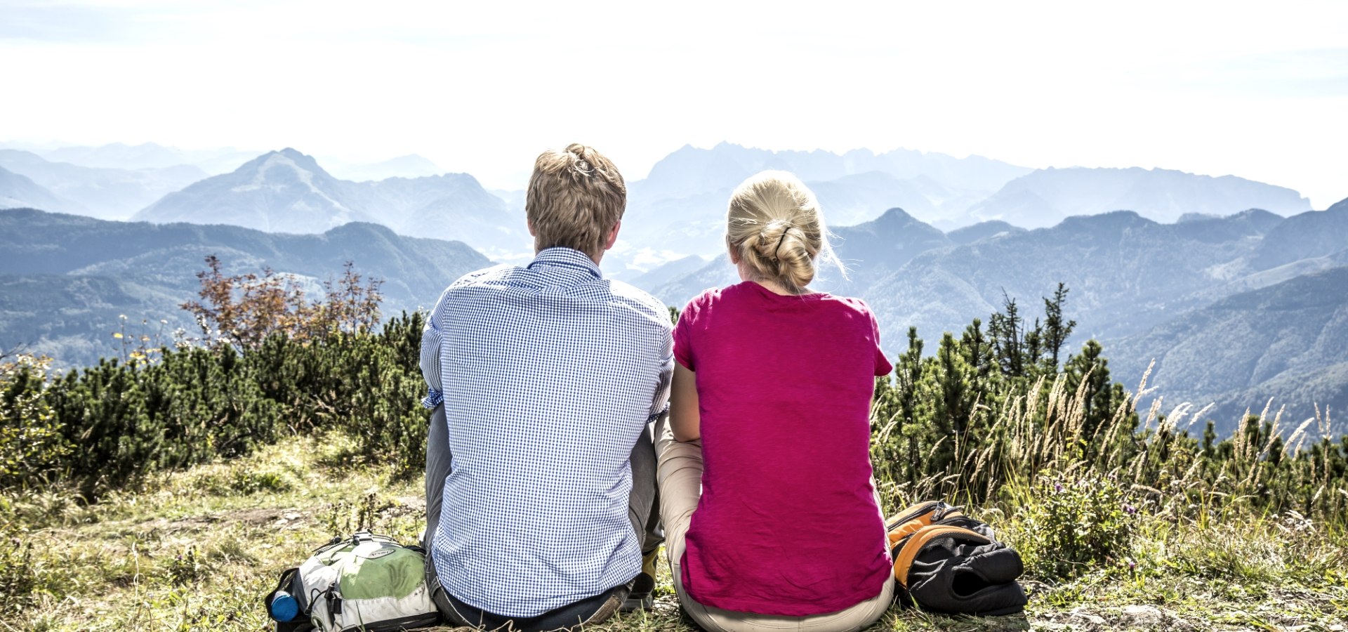 Relaxing on top of Grassau, © Chiemgau Tourismus
