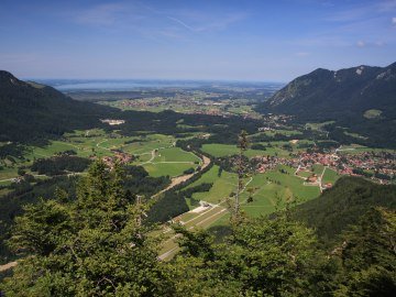 Ache: Blick von der Gscheurerwand, © Museum Salz und Moor / Stefan Kattari