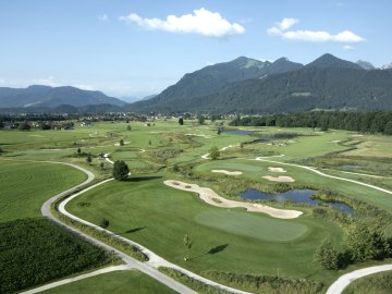 Unser Golfplatz von oben, © Vodermeier