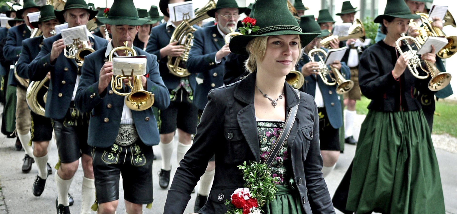 Traditional parade, © Tourist-Information Grassau