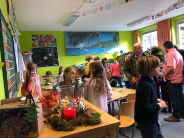 Waldhäuschenprojekt der Klasse 5a, © GM Grassau / C. Poebing-W.