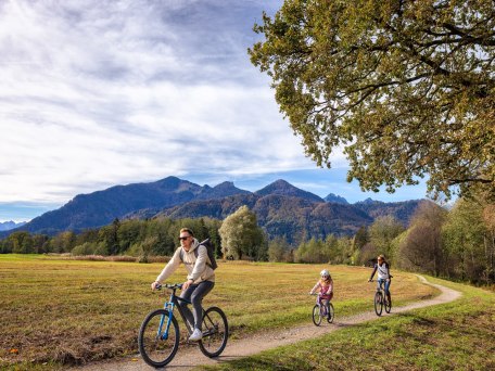 Familienradtour in Grassau, © Bettina Stommel