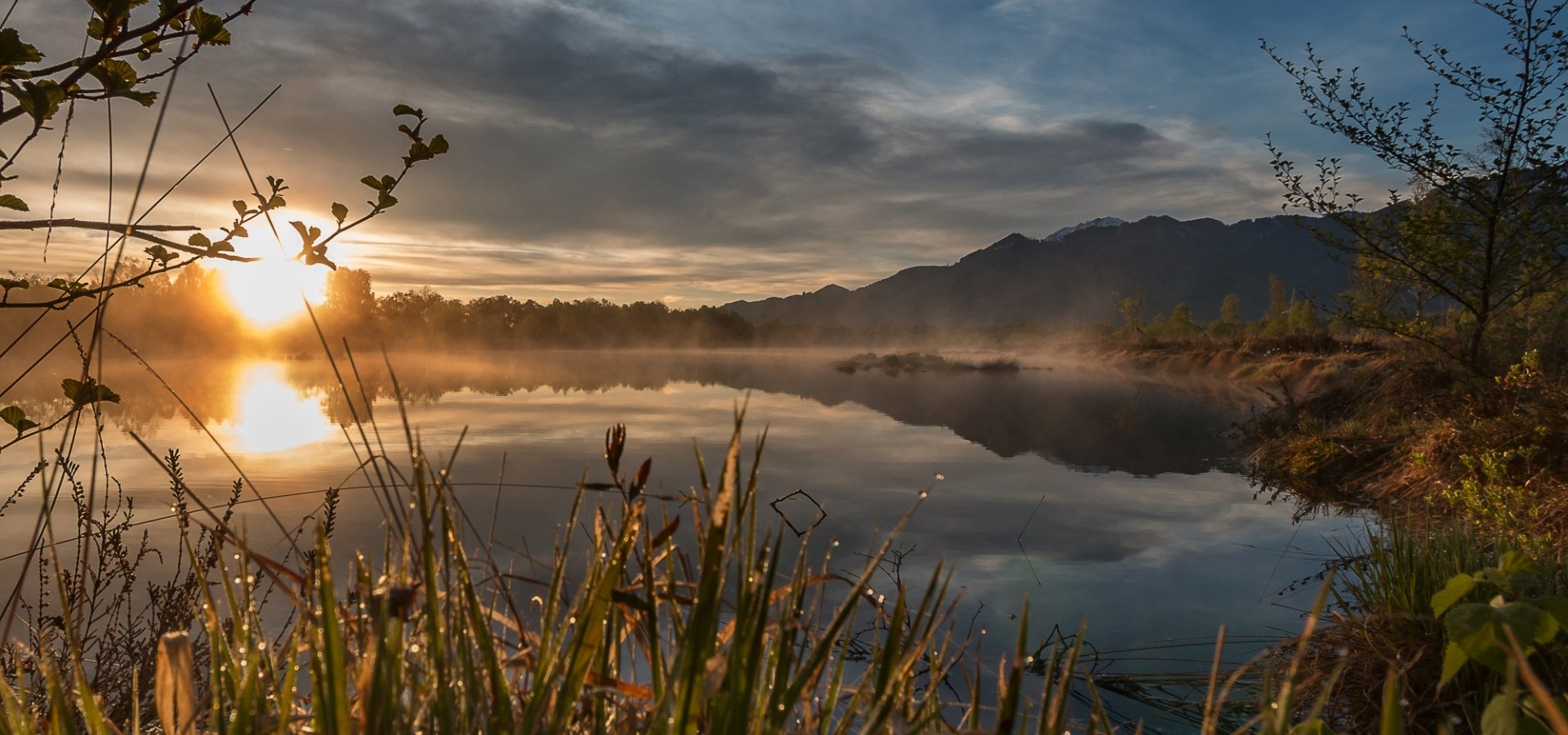 Morgenstimmung im Naturschutzgebiet, © Tourist-Information Grassau | Loider