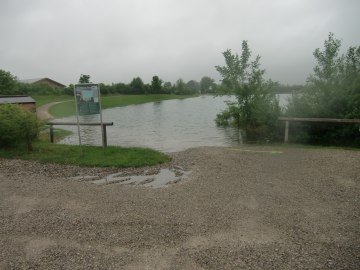 Hochwasser 2013 Reifinger Weiher, © Markt Grassau