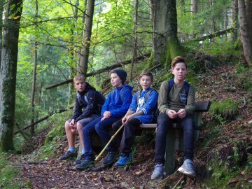 Rast auf einer Bank, © GM Grassau / P. Dorsch