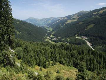 Ache: Blick vom Pass Thurn, © Museum Salz und Moor / Stefan Kattari