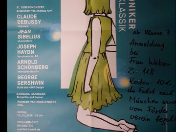 Spielfeld Klassik Plakat der Münchner Philharmoniker, © GM Grassau / Münchner Philharmonie
