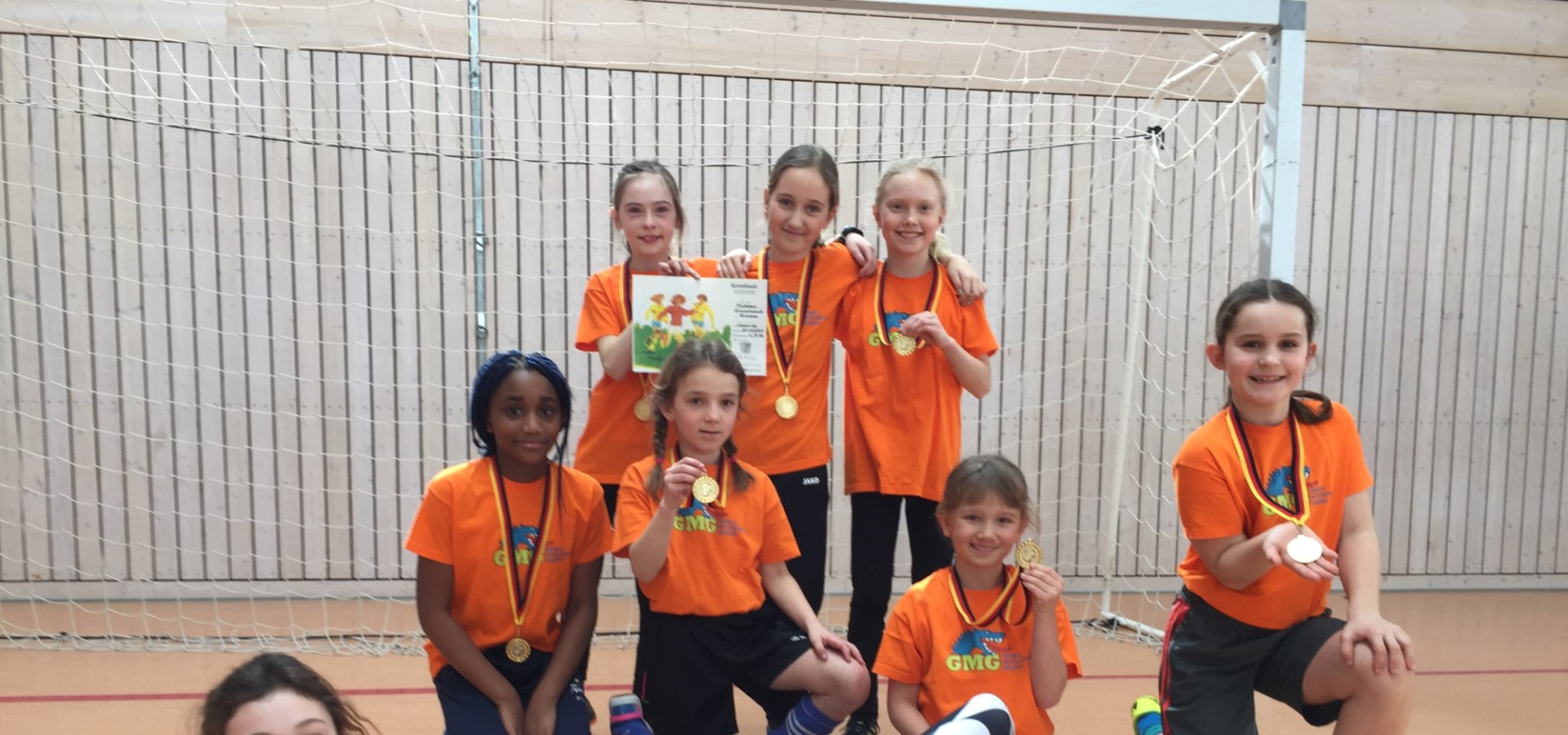Gold beim Fußballturnier 1, © Schule Grassau