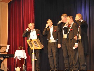 Die Quadrophoniker im Heftersaal 2016