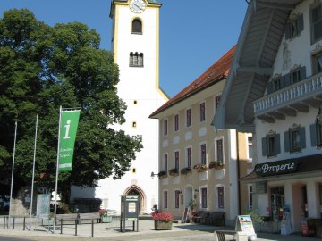 Grassauer Ortsmitte, © Tourist-Information Grassau