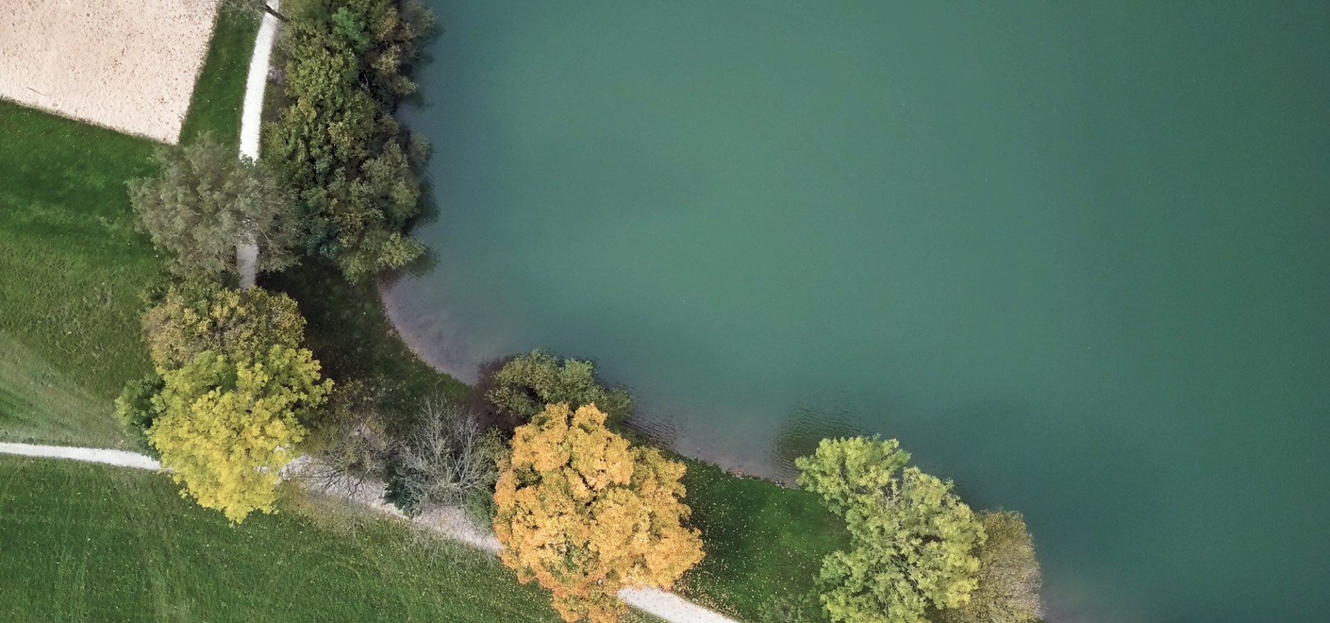 Reifinger See von oben, © Markt Grassau