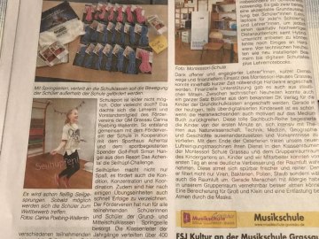 Seilspringen - Zeitungsartikel, © GM Grassau / C. Poebing-W.