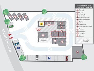 Wertstoffhof Achental Lageplan, © Schaumaier Recycling